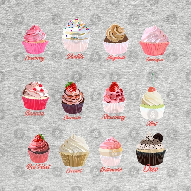 Cupcakes Foodies by smoochugs